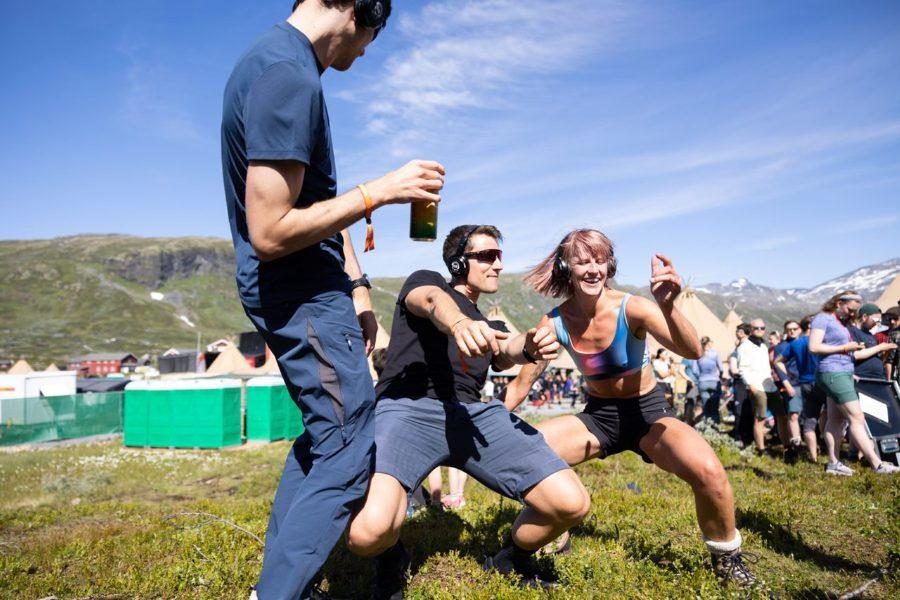 Vi leverte Silent Disco til Vinje Rock