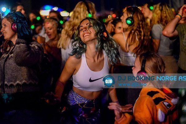 Silent disco party